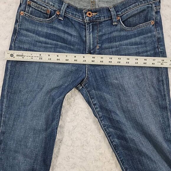 Lucky Brand sweet straight w altered inseam womens size 8/29r medium wash jeans - Picture 6 of 10